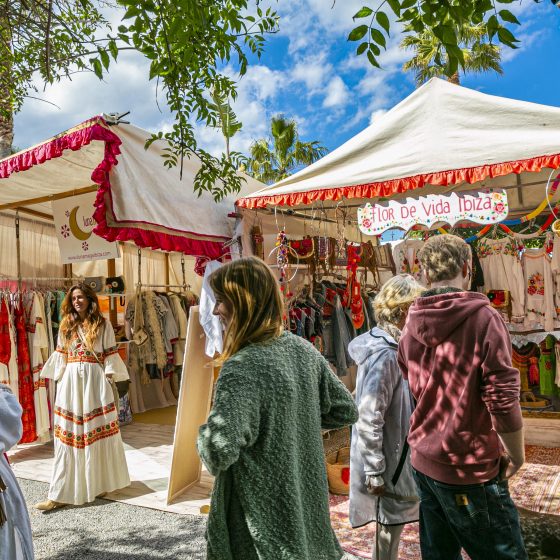 Mercadillo hippie de Las Dalias