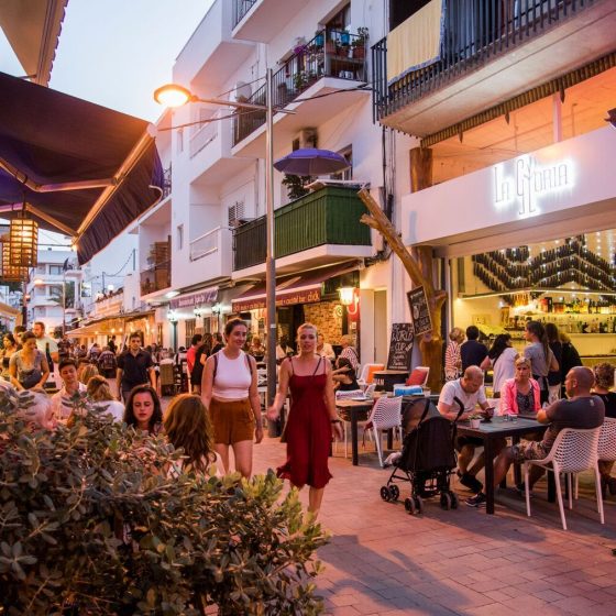 Calle San Vicente de Santa Eulària des Riu