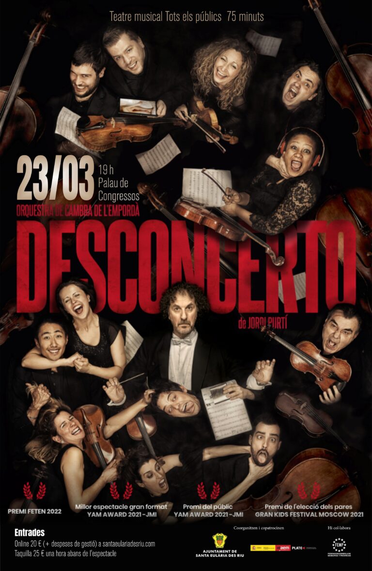 Teatro musical con ‘Desconcerto’ en el Palacio de Congresos de Ibiza