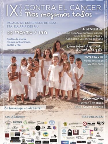 9ªEDICIÓN "CONTRA EL CÁNCER NOS MOJAMOS TODOS" - En Palacio de Congresos de Ibiza